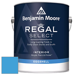 Benjamin Moore 549 Regal Select Waterborne Interior Eggshell Finish краска цвет 2066-40 Rocky Mountain Sky