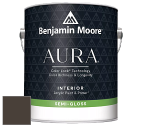 Benjamin Moore Aura 528 Waterborne Interior Semi-gloss Finish краска цвет NCS S 8505-Y50R 