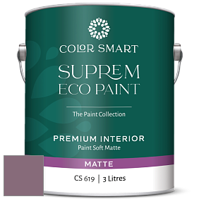 COLOR SMART CS 619 SUPREM ECO PAINT матовая краска цвет NCS S 5020-R30B 