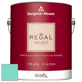 Benjamin Moore 550 Regal Select Waterborne Interior Pearl Finish краска цвет 655 Coastal Paradise