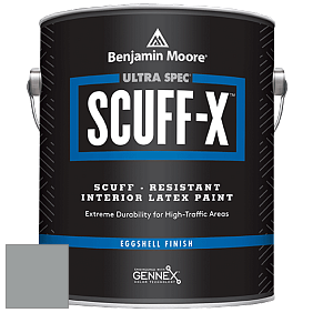 Benjamin Moore 485 Ultra Spec SCUFF-X Interior Eggshell Finish краска цвет 1600 Timber Wolf