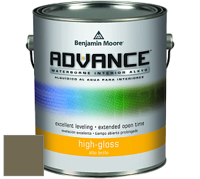 Benjamin Moore 794 Advance Interior Paint-High Gloss глянцевая алкидная эмаль цвет 2142-20 Turtle Green