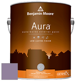 Benjamin Moore Aura 634 Waterborne Exterior Low Lustre Finish краска цвет 2072-40 Wild Orchid