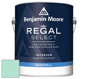 Benjamin Moore 549 Regal Select Waterborne Interior Eggshell Finish краска цвет 604 Biscayne Shore
