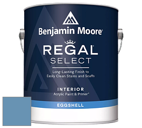 Benjamin Moore 549 Regal Select Waterborne Interior Eggshell Finish краска цвет 810 Blue Dragon