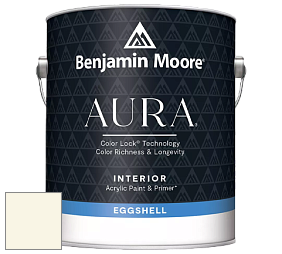 Benjamin Moore Aura 524 Waterborne Interior Eggshell Finish краска цвет OC-85 Mayonnaise