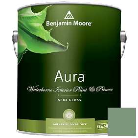 Краска Aura Waterborne Interior Semi-gloss Finish (528) цвет HC-128 BM HC-128