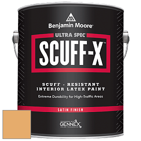 Benjamin Moore 486 Ultra Spec SCUFF-X Interior Satin Finish краска цвет 2156-40 August Morning