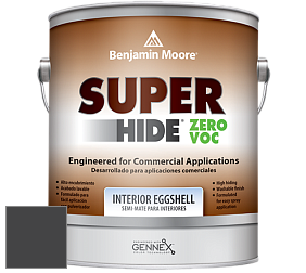 Benjamin Moore 357 Super Hide Zero Voc Interior Eggshell краска цвет 2120-10 Jet Black