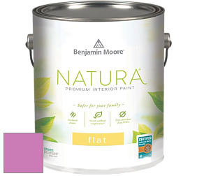 Benjamin Moore 512 Natura Interior Flat Finish матовая краска цвет 2077-40 Spring Azalea