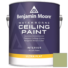 Краска Waterborne Ceiling Paint (508) цвет 543 Woodland Hills Green