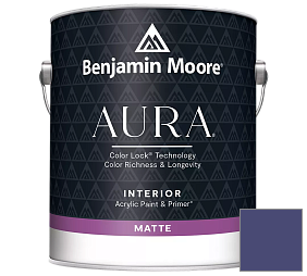 Краска Benjamin Moore Aura Interior Paint - Matte (522) цвет 2068-20 Grape Gum