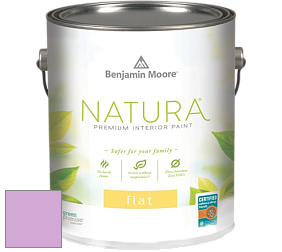 Benjamin Moore 512 Natura Interior Flat Finish матовая краска цвет 2074-50 Exotic Fuchsia