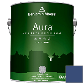 Краска Aura Waterborne Exterior Flat Finish (629) цвет 2066-10 Blue