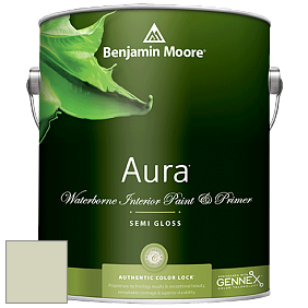 Benjamin Moore Aura 528 Waterborne Interior Semi-gloss Finish краска цвет HC-117 BM HC-117