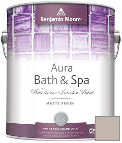 Краска Benjamin Moore Aura Bath & Spa Interior Paint Matte Finish (532) цвет 1005 Hazelwood