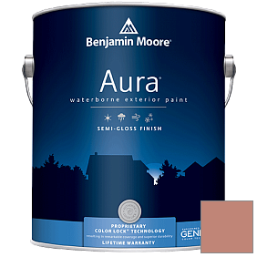 Краска Aura Waterborne Exterior Semi-Gloss Finish (632) цвет 047 Savannah Clay