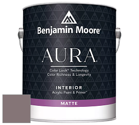 Benjamin Moore Aura 522 Interior Paint - Matte краска цвет 2113-40 Cinnamon Slate