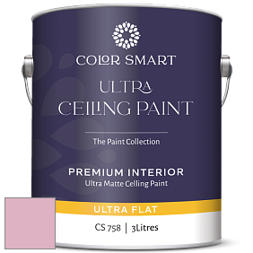 COLOR SMART CS 758 ULTRA CEILING PAINT ультраматовая краска цвет 2081-50 Pink Ruffle