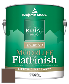 Benjamin Moore W105 Regal Select Exterior Paint-MoorLife Flat Finish краска цвет 2106-10 Java