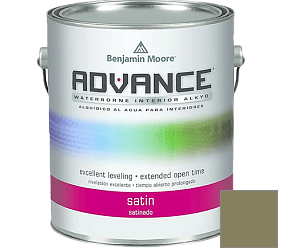 Краска Benjamin Moore 792. Advance Interior Paint-Satin эмаль цвет 483 Home on the Range