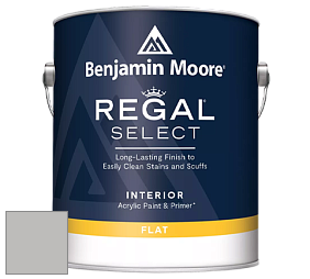 Benjamin Moore 547 Regal Select Waterborne Interior Flat Finish краска цвет NCS S 2500-N 