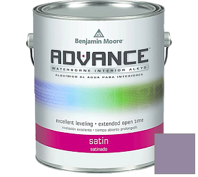 Краска Benjamin Moore 792. Advance Interior Paint-Satin эмаль цвет 1384 Carolina Plum