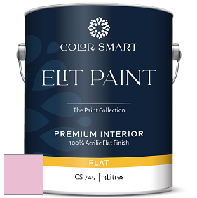 COLOR SMART CS 745 ELIT PAINT глубокоматовая моющаяся краска цвет NCS S 0530-R30B 