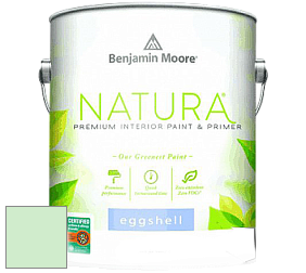 Benjamin Moore 513 Natura Interior Eggshell Finish краска с блеском цвет 2033-60 Mantis Green