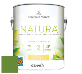 Benjamin Moore 514 Natura Interior Semi-Gloss Finish краска цвет NCS S 2570-G30Y 