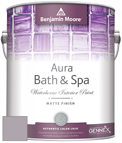 Benjamin Moore Aura 532 Bath & Spa Waterborne Interior Paint Matte Finish краска цвет AF-620 