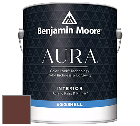 Benjamin Moore Aura 524 Waterborne Interior Eggshell Finish краска цвет RAL 8015 