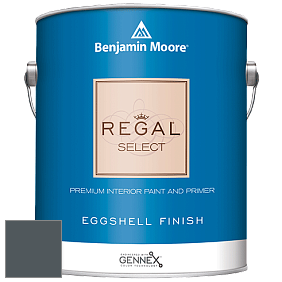 Benjamin Moore 549 Regal Select Waterborne Interior Eggshell Finish краска цвет 2131-30 Lead Gray