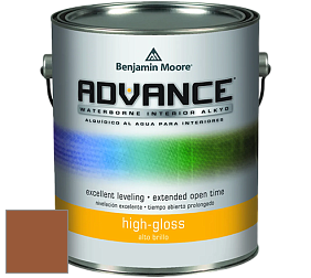 Benjamin Moore 794 Advance Interior Paint-High Gloss глянцевая алкидная эмаль цвет NCS S 4550-Y40R 