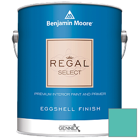 Краска Regal Select Waterborne Interior Eggshell Finish (549) цвет 2048-40 Poolside Blue