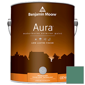 Краска Aura Waterborne Exterior Low Lustre Finish (634) цвет 2041-30 Green Gables