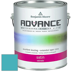 Benjamin Moore 792 Advance Interior Paint-Satin эмаль цвет 760 Baltimore Sky