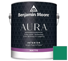 Краска Benjamin Moore Aura Interior Paint - Matte (522) цвет 2044-20 Leprechaun