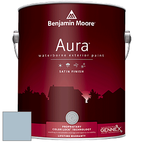 Benjamin Moore Aura 631 Waterborne Exterior Satin Finish краска цвет AF-535 