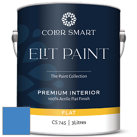 COLOR SMART CS 745 ELIT PAINT глубокоматовая моющаяся краска цвет NCS S 2060-R80B 