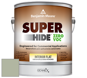 Benjamin Moore 355 Super Hide Zero Voc Interior Flat краска цвет HC-139 BM HC-139