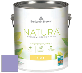 Benjamin Moore 512 Natura Interior Flat Finish матовая краска цвет NCS S 2040-R60B 