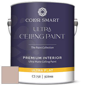 COLOR SMART CS 758 ULTRA CEILING PAINT ультраматовая краска цвет 1233 Cedar Ridge
