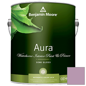 Краска Aura Waterborne Interior Semi-gloss Finish (528) цвет 1377 Caribbean Sunset