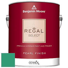Benjamin Moore 550 Regal Select Waterborne Interior Pearl Finish краска цвет 2043-30 Kelp Forest Green