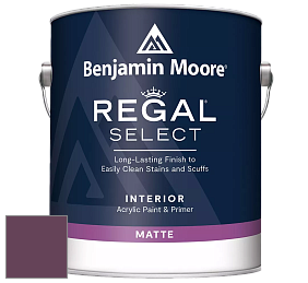 Benjamin Moore 548 IRegal Select Interior Paint - Matte краска цвет 2074-10 Grape Juice