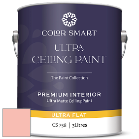 COLOR SMART CS 758 ULTRA CEILING PAINT ультраматовая краска цвет 2013-50 Salmon Peach