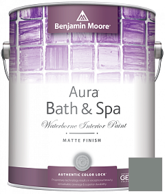 Краска Benjamin Moore Aura Bath & Spa Interior Paint Matte Finish (532) цвет AC-18 BM AC-18