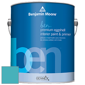 Benjamin Moore Ben W626 Premium Interior Latex Eggshell краска цвет 760 Baltimore Sky