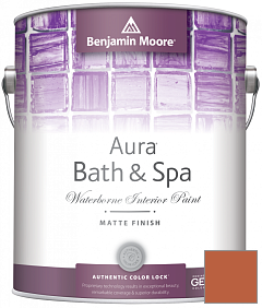 Краска Benjamin Moore Aura Bath & Spa Interior Paint Matte Finish (532) цвет 2168-10 Fall Harvest